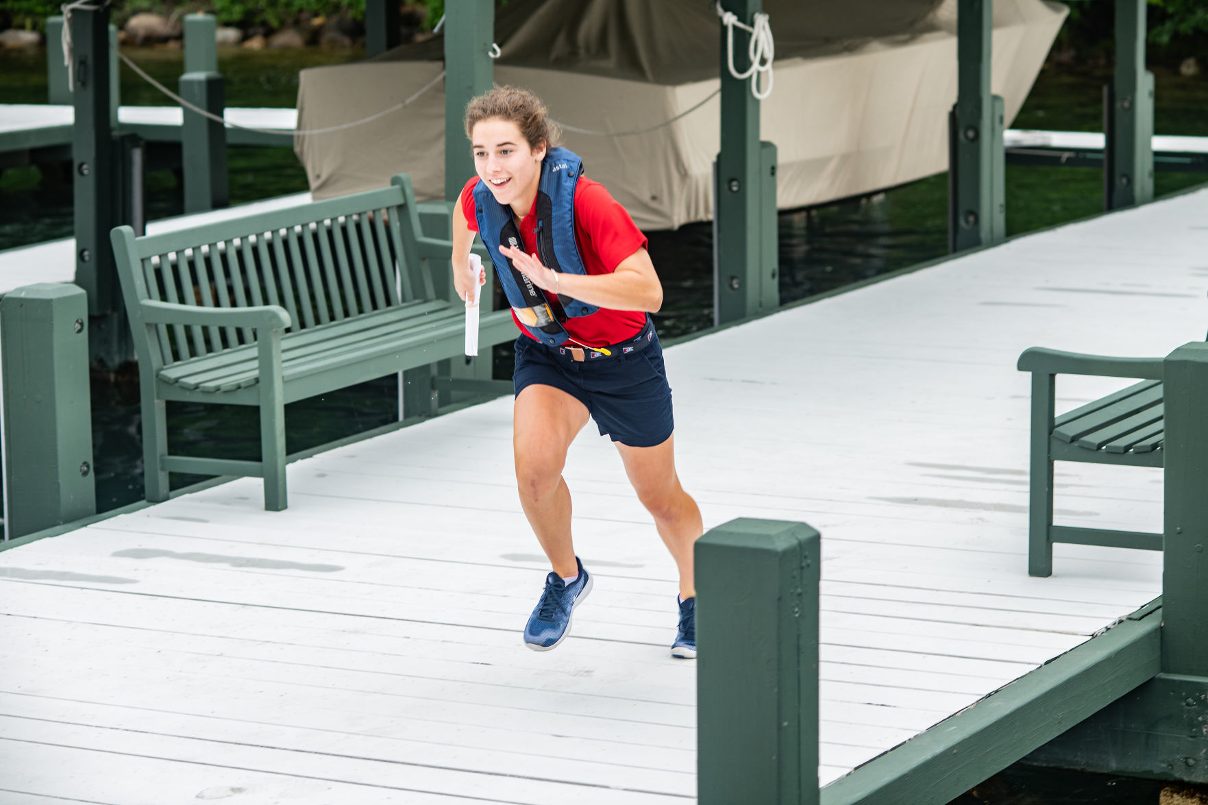 Molly McEneany Mail boat jump tryouts